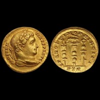 Ancient Solidus of Constantine I