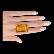 Brazilian Citrine Octagon