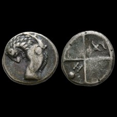 Thracia Chersonesos Hemidrachm 386-338 AD