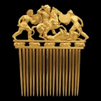 Scythian Gold Comb