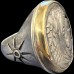 RING WITH TETRADRACHM OF ALEXANDER THE GREAT (336-323 BC)
